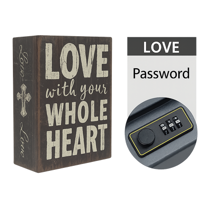 SafePages – Hidden Lock Box with Password Protection (Book Style)