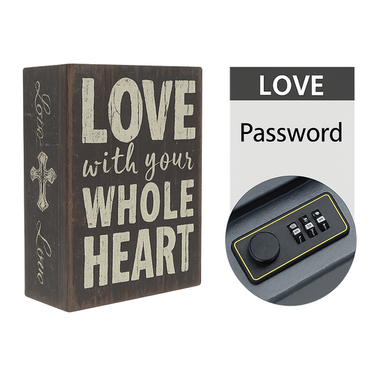 SafePages – Hidden Lock Box with Password Protection (Book Style)